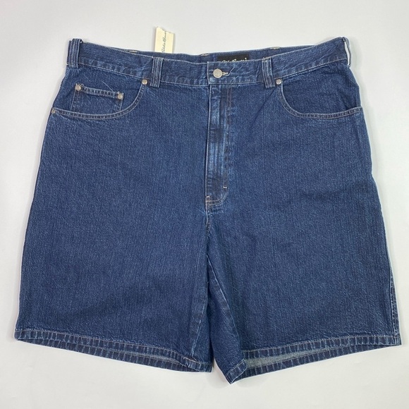 Eddie Bauer Denim 5 Pocket Shorts NWT Size 38 - Picture 1 of 9